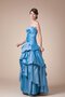 Plissiertes Duchesse-Linie Pick-Ups Quinceanera Kleid ohne Ärmeln mit Applikation