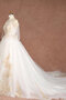 Spitze Absorbierend Trägerloser Ausschnitt Brautkleid mit Applike aus Satin