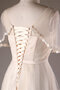 Zauberhaft Spitze Legeres Brautkleid mit Bordüre mit Gürtel
