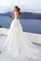Gericht Schleppe Beach Stil Einfaches Brautkleid mit Gürtel mit Schleife