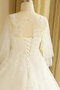 Schlussverkauf Sweep Train Kurze Ärmeln Sexy Brautkleid aus Tüll