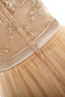 Paillettenbesetztes Duchesse-Linie Kunstseide Spitze Romantisches Brautmutterkleid