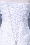Tüll Schulterfrei Ein Träger Brautkleid aus Satin aus Spitze