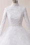 Brillant Prinzessin Konservatives Bodenlanges Brautkleid mit Applike