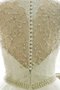 Reißverschluss Lange Ärmeln A-Line Brautkleid aus Spitze mit Rücken Schnürung