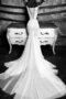 Queen Neckline Tüll Bodenlanges Extravagantes Brautkleid mit gekappten Ärmeln