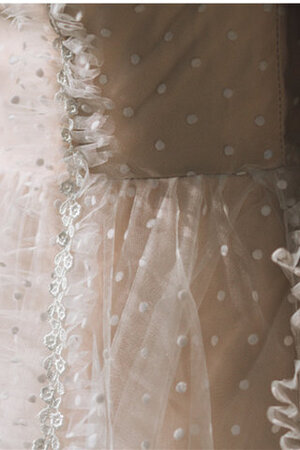 Satin A-Line Umwerfend Ärmelloses Romantisches Brautkleid