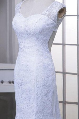 Ärmelloses Ein Schulter Bodenlanges Brautkleid mit Bordüre mit Herz-Ausschnitt