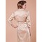 Spannend Taft Champagner Elegant|Bescheiden Falten Bolero