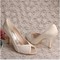 Tatsächliche Absatzhöhe 3.15 Zoll (8cm) Winter Formell High Heels Hochzeitsschuhe