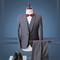 Herren Luxus Anzüge Plus Größe Designs Slim Fit Hochzeitsanzug