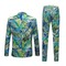 Koreanische Slim Fit Anzüge Urlaub Outwear Hawaii Blazer Hose