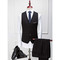 Casual Männlichen 3 Stück Hohe Qualität Hose Einfarbig Anzüge