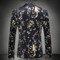 Freizeit Phantasie Kostüm Homme Print Floral Herren