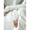 Bezaubernd Satin Elegant|Bescheiden Weiß Elegant|Bescheiden Brauthandschuhe