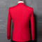 Kostüm Homme Männer Anzug Red Jacke Mode Männer Blazer