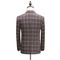 Einreiher Blazer Plaid Slim Fit Männer Anzug Luxus