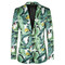 Jacken Mens Mode Gedruckt Floral Anzug Blazer Exklusive