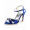 Modus High Mit Satin Open-toed Fine Mit Brautschu