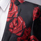 Prom Anzüge Männer Anzug Set 2 Stücke Party Rose Blume Slim Fit Herren