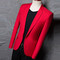 Kostüm Homme Männer Anzug Red Jacke Mode Männer Blazer