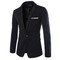 Blau Cord Blazer Slim Fit New Business Männer Anzug