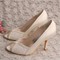 Tatsächliche Absatzhöhe 3.15 Zoll (8cm) Winter Formell High Heels Hochzeitsschuhe