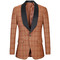 Männer Plaid Hochzeit Männlichen Blazer Slim Fit