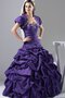 Pick-Ups Duchesse-Linie Gesticktes Quinceanera Kleid mit Herz-Ausschnitt