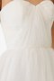 Strand Herz-Ausschnitt A-Line Legeres Brautkleid mit Bordüre