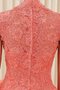 A Linie Normale Taille Reißverschluss Quinceanera Kleid aus Organza mit Rüschen