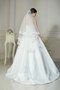 Trägerloser Ausschnitt Ärmelloses Bodenlanges Brautkleid aus Satin mit Rücken Schnürung