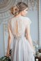 Beach Stil Klassisches Tüll Informelles Brautkleid aus Chiffon