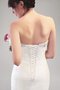 Organza Meerjungfrau Normale Taille Luxus Brautkleid mit Bordüre