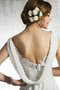 Ehrenvoll Zeitloses Reißverschluss Festliches Brautkleid ohne Ärmeln