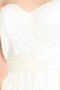 Empire Taille Gerüschtes rückenfreies Brautkleid mit Empire Tailler mit Gürtel