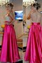 Unglaublich Satin Prinzessin Normale Taille Bodenlanges Ballkleid