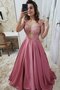 Fantastisch Prinzessin Bodenlanges Abendkleid mit Natürlicher Taille mit Applike