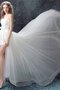 Gewinnend Enges Romantisches Brautkleid mit Reißverschluss mit Schmetterlingsknoten