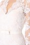 Beach Stil Etui Konservatives Brautkleid mit Schlüsselloch Rücken mit Schleife