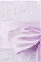 Tüll Duchesse-Linie Plissiertes Blumenmädchenkleid mit Gürtel mit Rüschen
