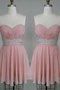 Chiffon Ärmelloses Herz-Ausschnitt Normale Taille Prinzessin Ballkleid