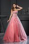 Satin Empire Taille Duchesse-Linie Herz-Ausschnitt Sittsames Quinceanera Kleid