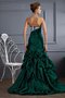 Sweep Zug Taft Natürliche Taile Sittsames Quinceanera Kleid mit Applike