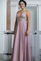 Normale Taille Neuere Empire Abendkleid mit V-Ausschnitt aus Chiffon