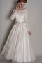 A-Line Spitze Vintage Legeres Modern Brautkleid