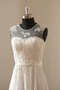 Plissiertes Ärmellos A-Line Luxus Bodenlanges Brautkleid