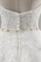 Organza Empire Taille Spitze Brautkleid mit Applike mit Rücken Schnürung