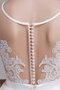 Besondere Etui Sweep Train Extravagantes Brautkleid mit Reißverschluss