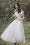 Ärmelloses Schlussverkauf Romantisches Modern Brautkleid mit Natürlicher Taille